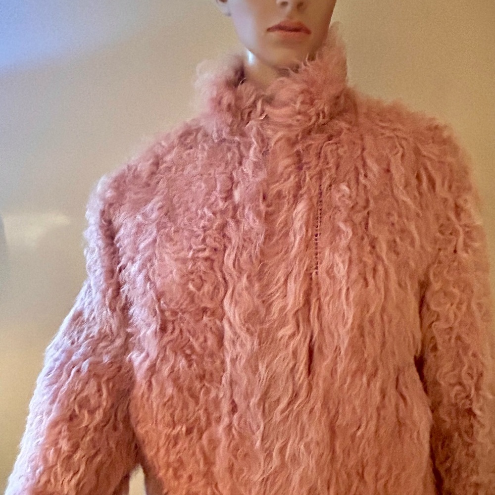 Pink Fur Jacket
